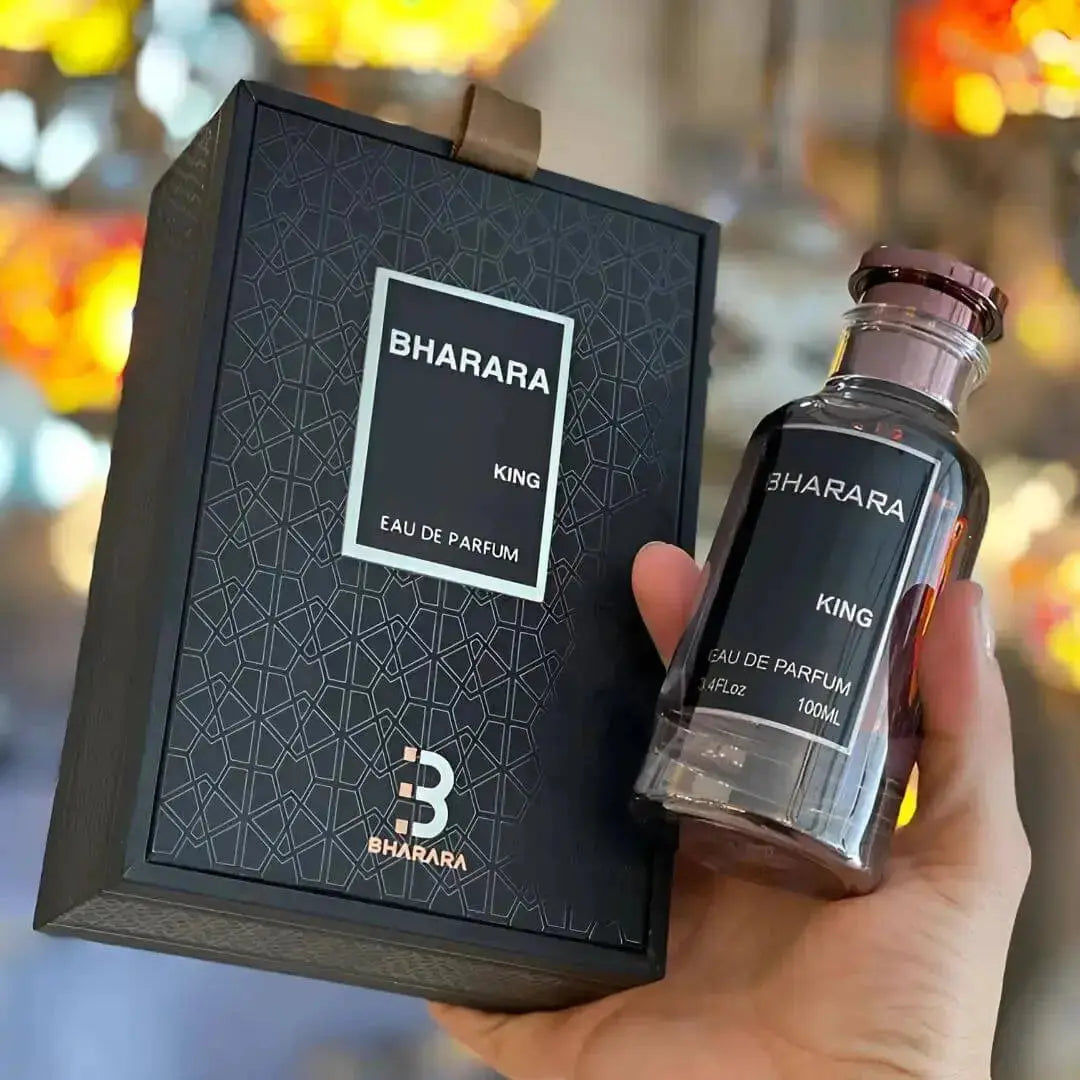 1 BHARARA KING DE 100ML + CREMA BHARARA Y RELOJ MREURIO R16 (Copia)